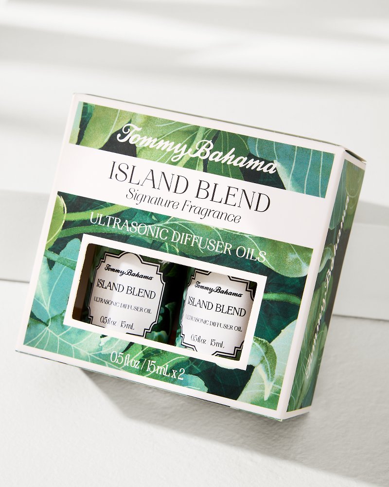 Tommy Bahama Island Blend Ceramic Pineapple Diffuser Oil Refill Set
