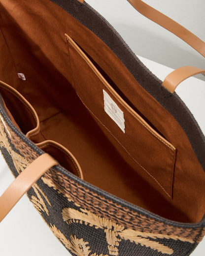 Tommy Bahama Raffia Palms Beach Tote