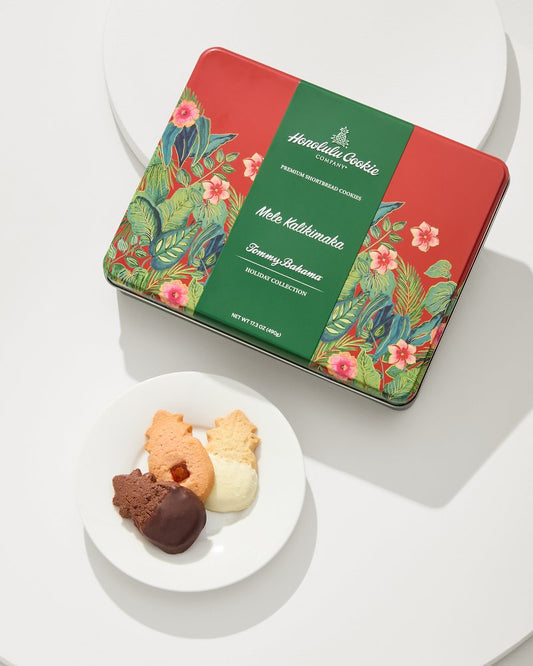 Tommy Bahama Tommy Bahama x Honolulu Cookie Company® Mele Kalikimaka Gift Tin
