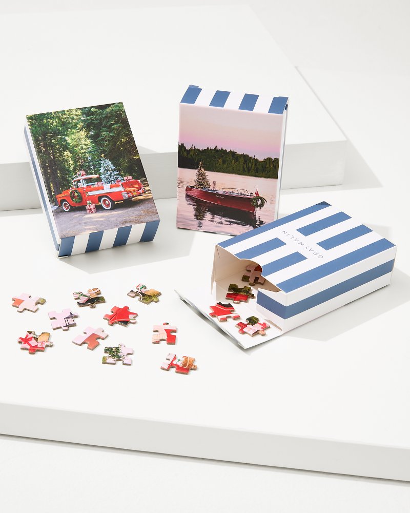 Tommy Bahama Gray Malin's The Holiday 3-in-1 Puzzle Set