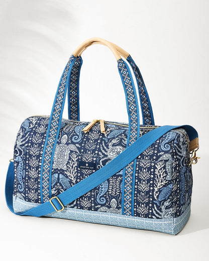 Tommy Bahama Hamilton Sealife Fiesta Duffel Bag