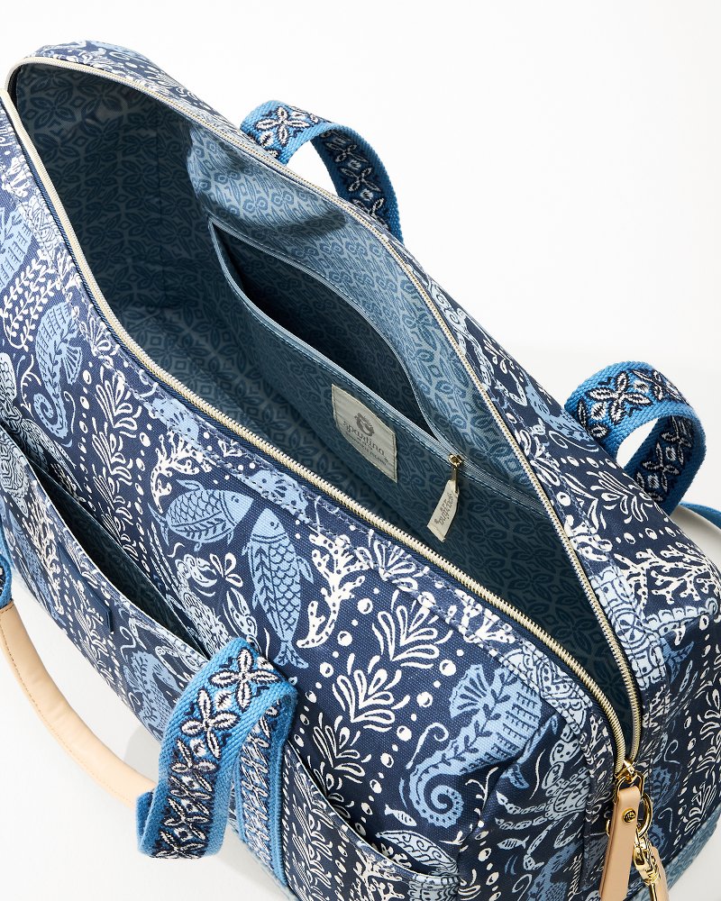 Tommy Bahama Hamilton Sealife Fiesta Duffel Bag