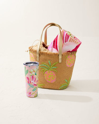 Tommy Bahama Flamingo Pineapple Beach Towel