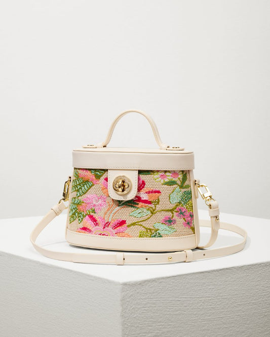 Tommy Bahama Flamingo Pineapple Crossbody Bag