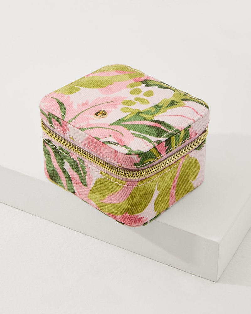 Tommy Bahama Palm Paradise Stow & Go Jewelry Travel Case
