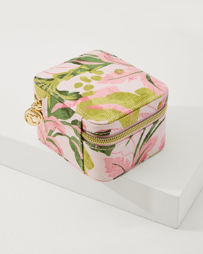 Tommy Bahama Palm Paradise Stow & Go Jewelry Travel Case