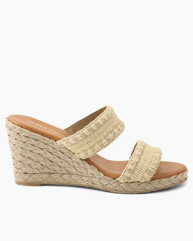 Tommy Bahama André Assous Nolita Raffia Wedge Sandals