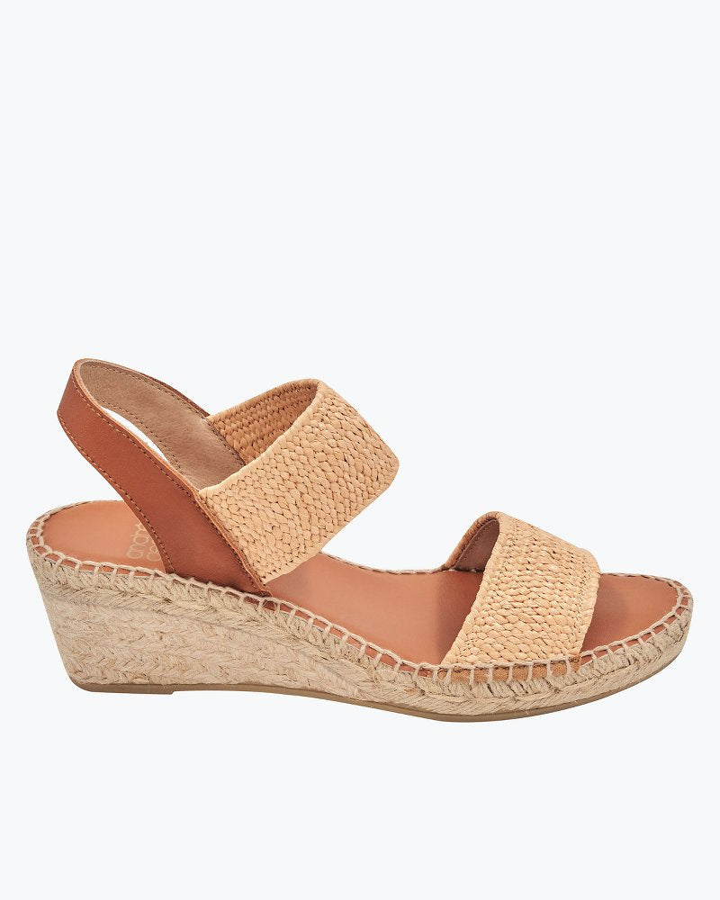 Tommy Bahama André Assous Aviana Stretch Espadrille Wedge Sandals