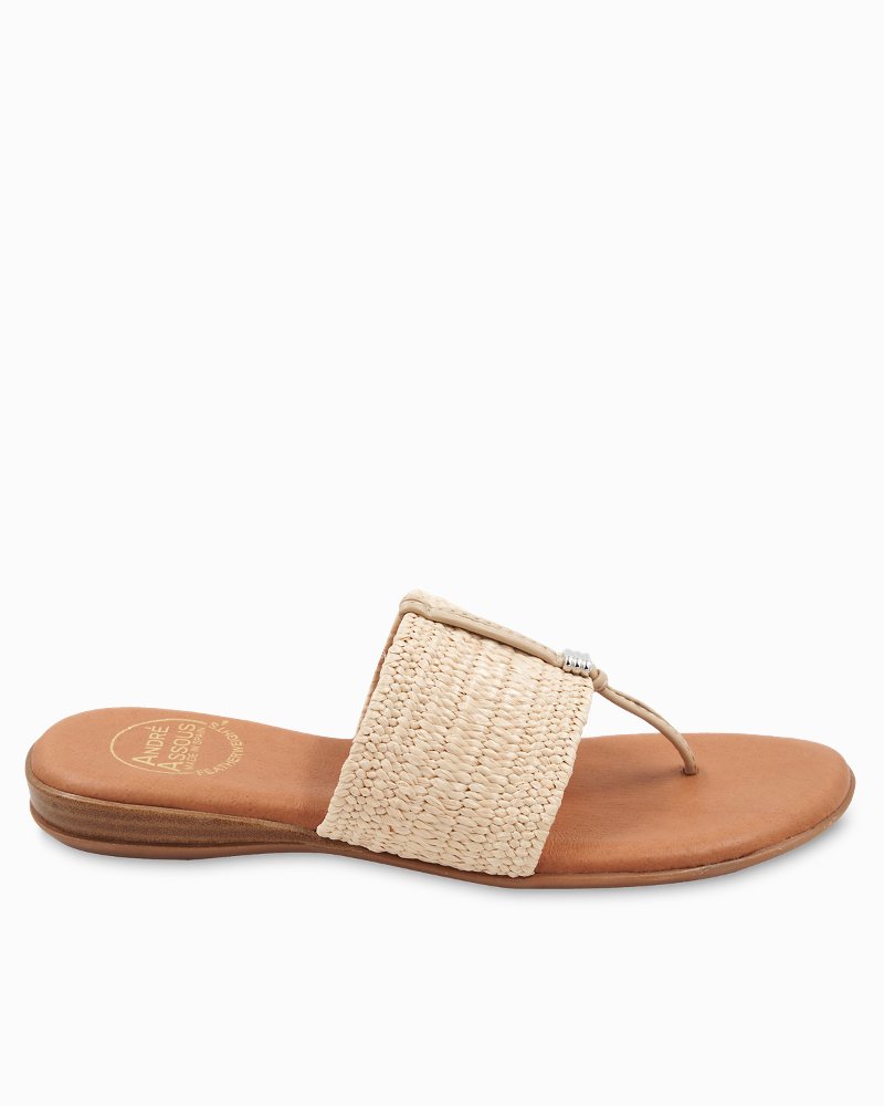 Tommy Bahama André Assous Nice Featherweights™ Raffia Sandals