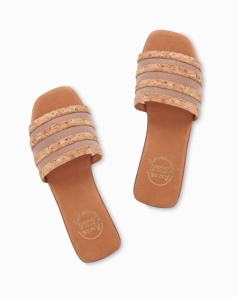 Tommy Bahama André Assous Kaila Cork & Mesh Sandals