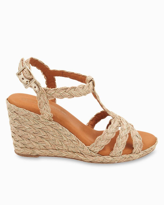 Tommy Bahama André Assous Madina Raffia Wedge Sandals