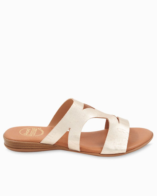 Tommy Bahama André Assous Nailea Metallic Cork Sandals