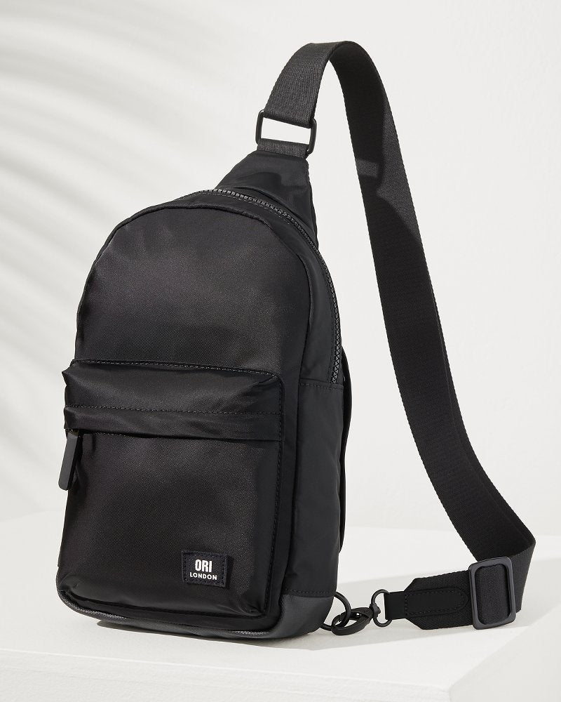 Tommy Bahama Willesden Black Sling Bag
