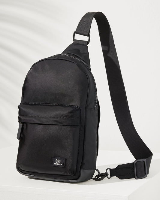 Tommy Bahama Willesden Black Sling Bag