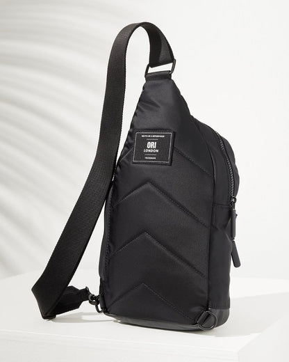 Tommy Bahama Willesden Black Sling Bag