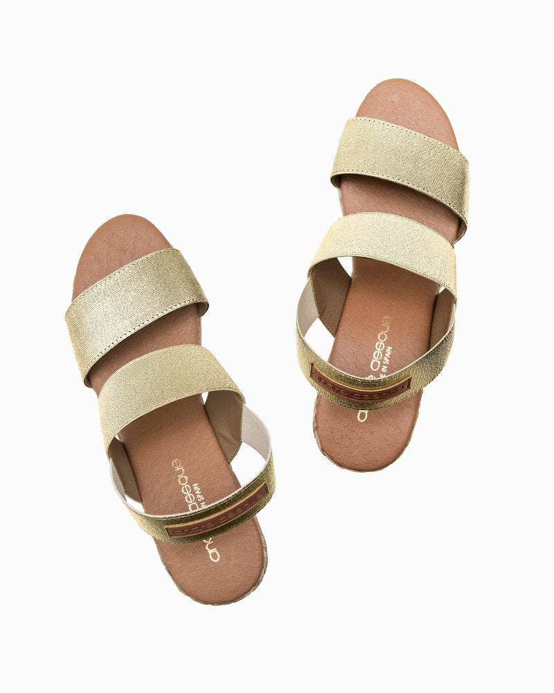 Tommy Bahama André Assous Allison Elastic Wedge Sandals