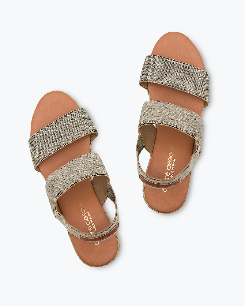 Tommy Bahama André Assous Allison Elastic Wedge Sandals