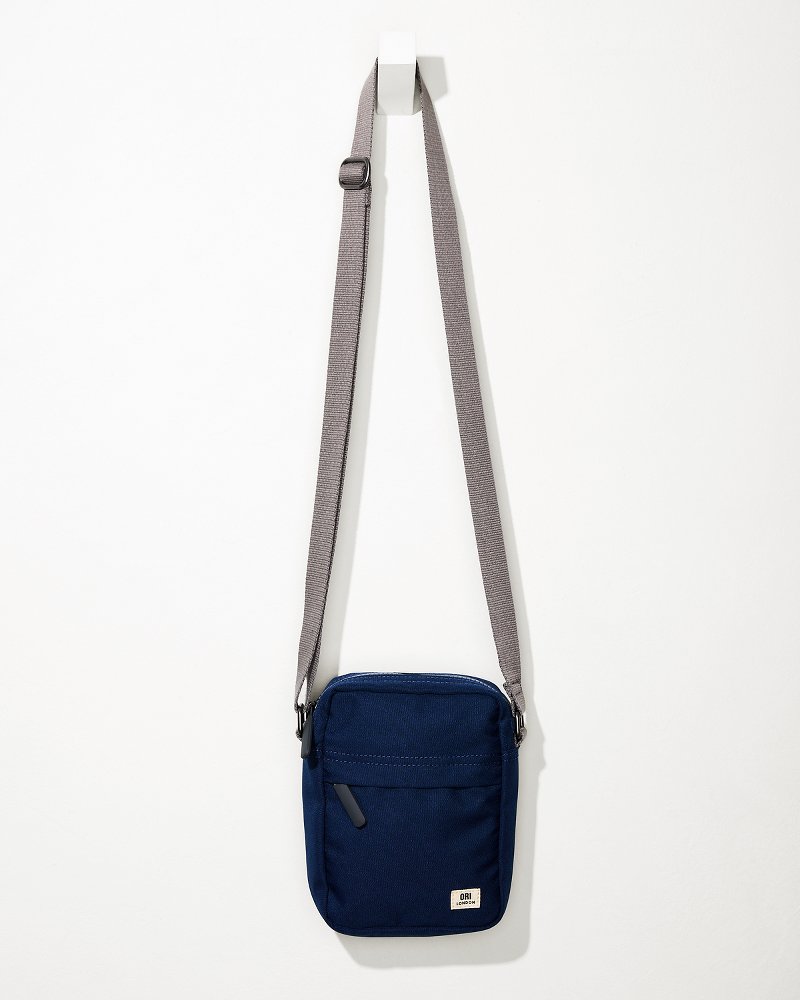 Tommy Bahama Bond Deep Blue Canvas Crossbody