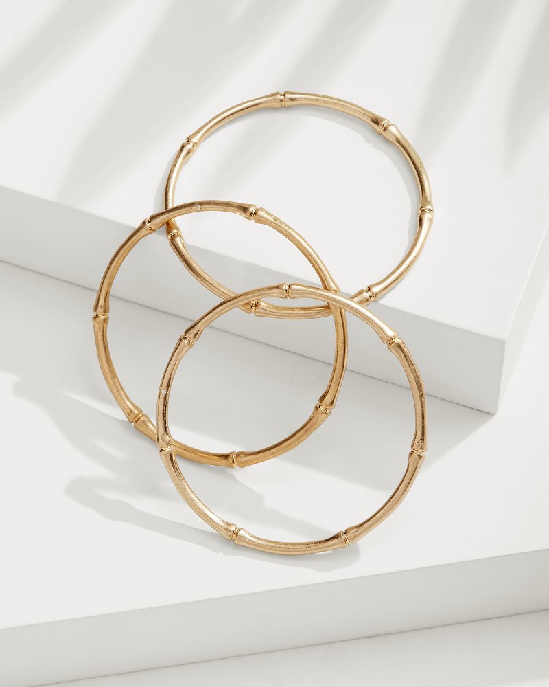 Tommy Bahama Seaside Bamboo Bangle Set