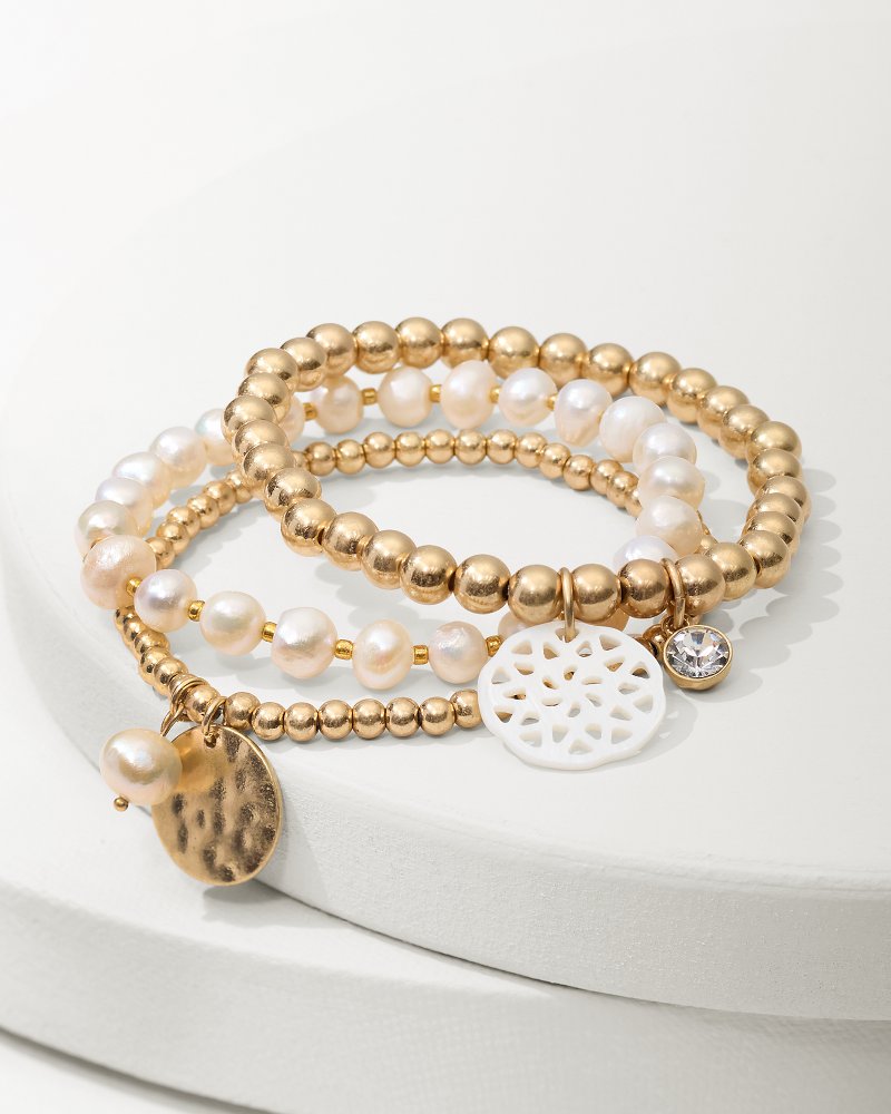Tommy Bahama Madeira Charm Stretch Bracelet Set