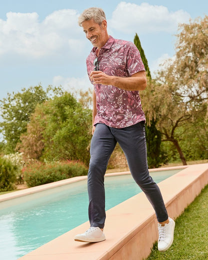 Tommy Bahama Big & Tall On Par IslandZone® Flat-Front Pants