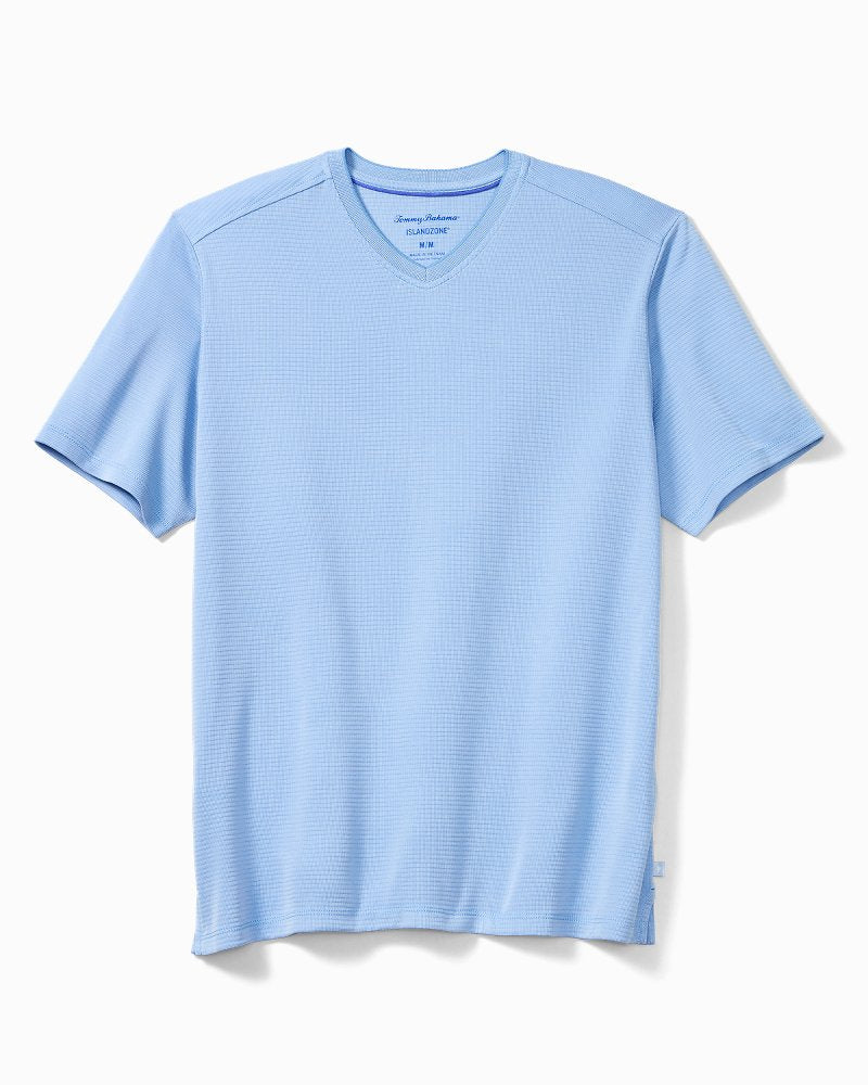 Tommy Bahama Big & Tall Coastal Crest IslandZone® V-Neck Shirt