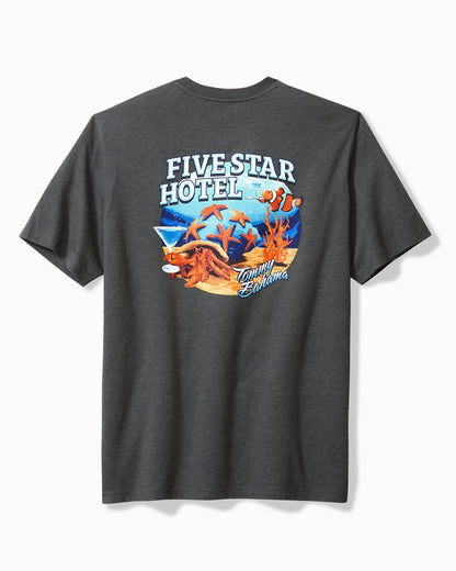 Tommy Bahama Big & Tall Five Star Hotel Graphic T-Shirt