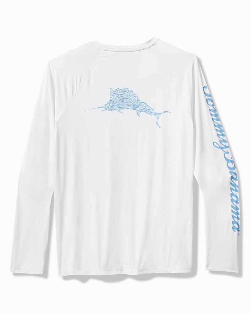 Tommy Bahama Big & Tall Chill Time Surf IslandZone® Rash Guard