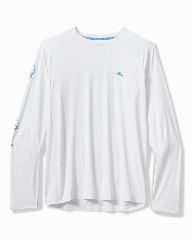Tommy Bahama Big & Tall Chill Time Surf IslandZone® Rash Guard