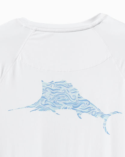 Tommy Bahama Big & Tall Chill Time Surf IslandZone® Rash Guard