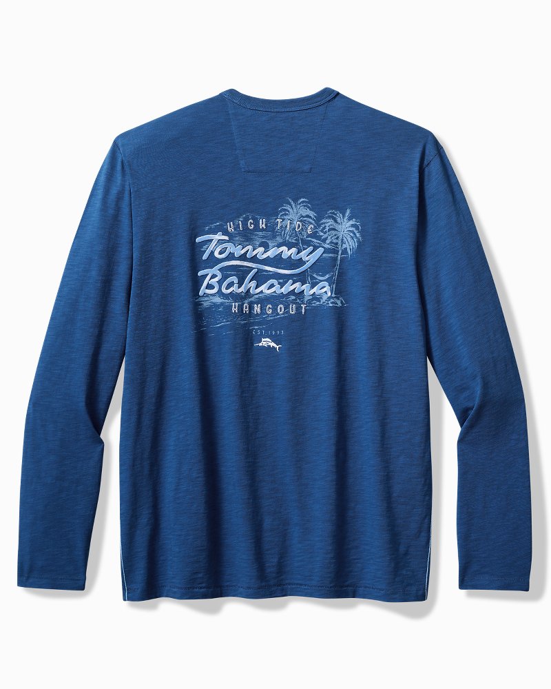 Tommy Bahama Big & Tall High Tide Hangout Long-Sleeve Lux T-Shirt