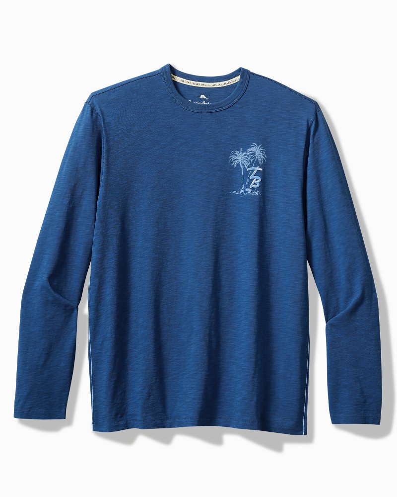 Tommy Bahama Big & Tall High Tide Hangout Long-Sleeve Lux T-Shirt