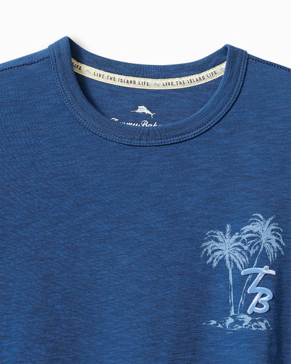 Tommy Bahama Big & Tall High Tide Hangout Long-Sleeve Lux T-Shirt