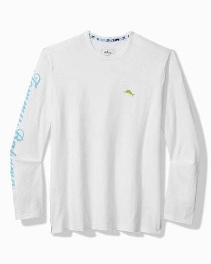 Tommy Bahama Big & Tall Disney Postcard to Paradise Long-Sleeve Lux T-Shirt