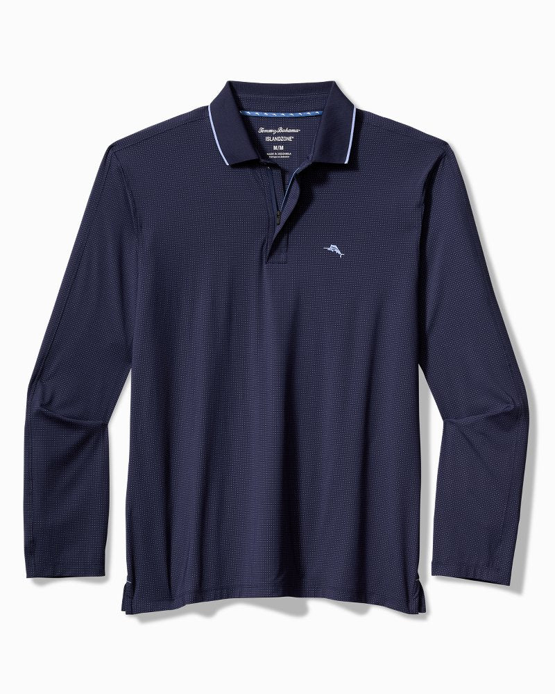 Tommy Bahama Big & Tall Palm Desert Fairway IslandZone® Long-Sleeve Polo