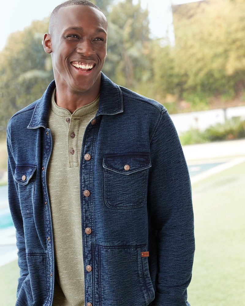 Tommy Bahama Big & Tall Morro Beach Long-Sleeve Henley