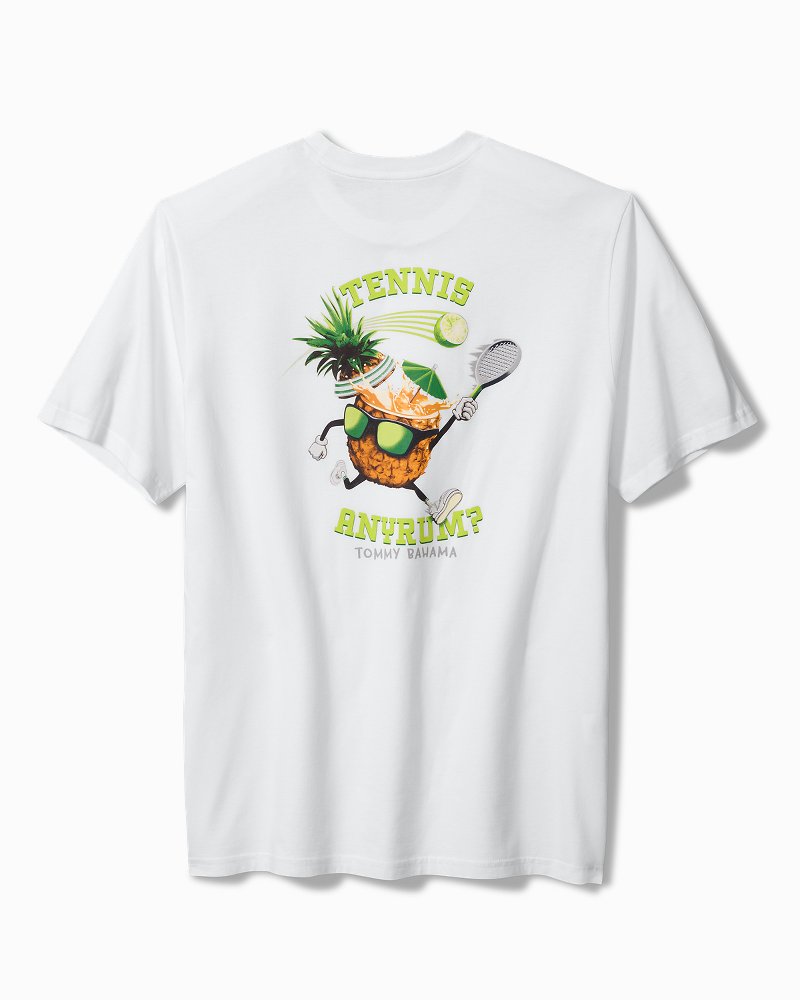 Tommy Bahama Big & Tall Tennis Anyrum Graphic T-Shirt