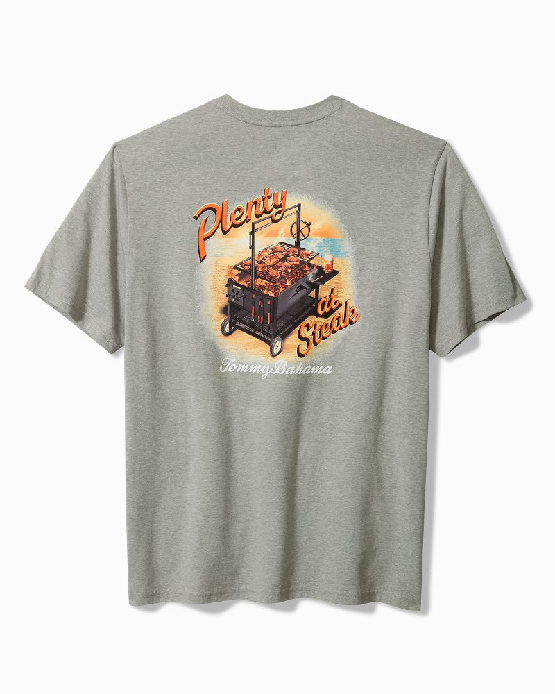Tommy Bahama Big & Tall Plenty at Steak Graphic T-Shirt