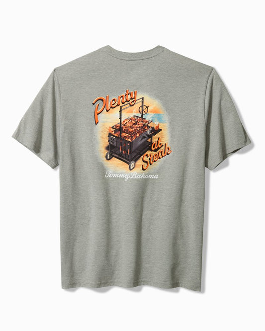 Tommy Bahama Big & Tall Plenty at Steak Graphic T-Shirt