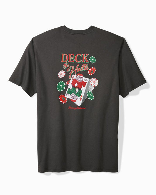 Tommy Bahama Big & Tall Deck the Halls Graphic T-Shirt
