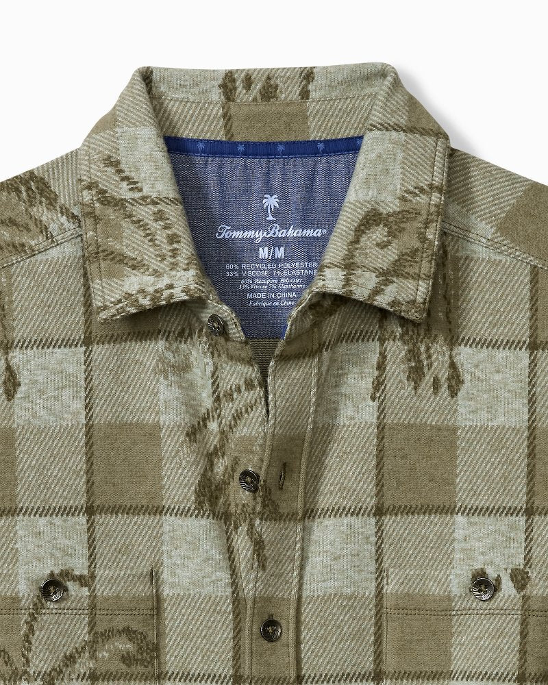 Tommy Bahama Big & Tall Fireside Palm Springs Stretch Flannel Shirt