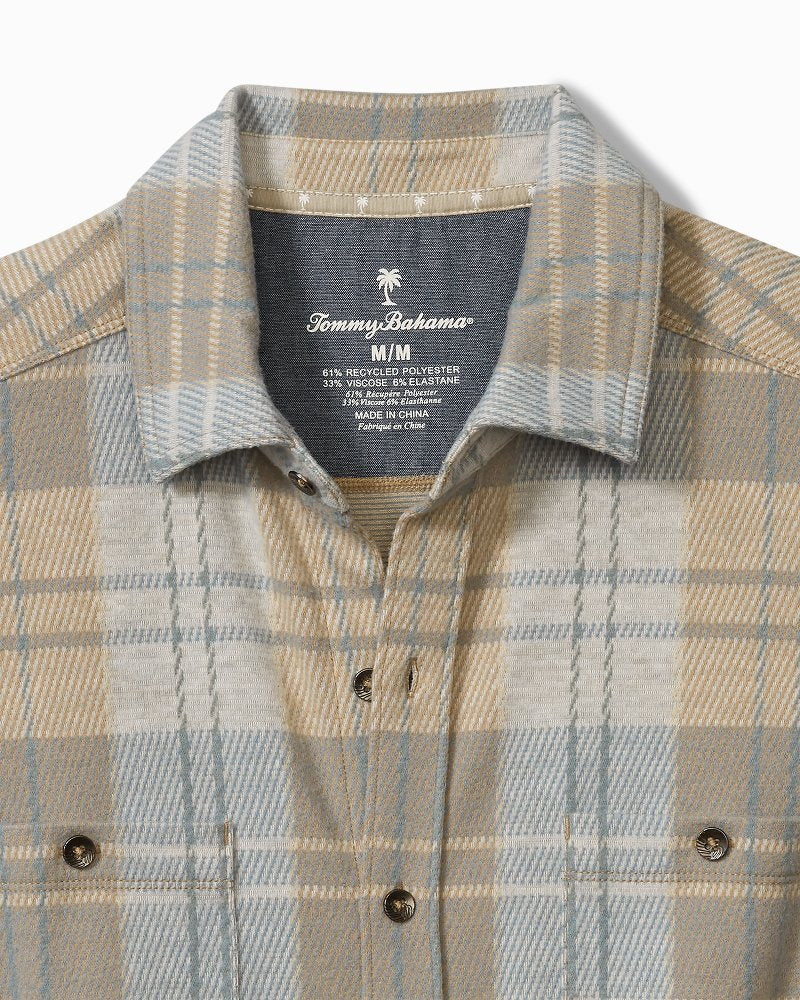Tommy Bahama Big & Tall Fireside Modesto Stretch Flannel Shirt