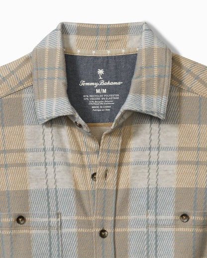 Tommy Bahama Big & Tall Fireside Modesto Stretch Flannel Shirt