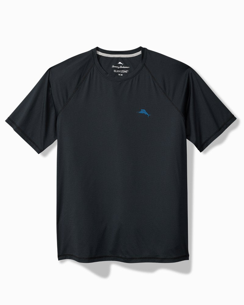 Tommy Bahama Big & Tall Chill Time Surf IslandZone® Short-Sleeve Rash Guard