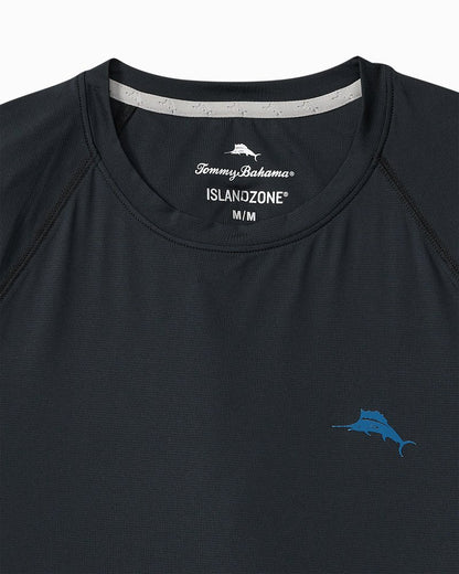 Tommy Bahama Big & Tall Chill Time Surf IslandZone® Short-Sleeve Rash Guard