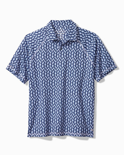 Tommy Bahama Big & Tall Fresco Geo IslandZone® Polo