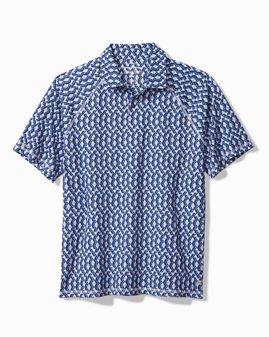 Tommy Bahama Big & Tall Fresco Geo IslandZone® Polo