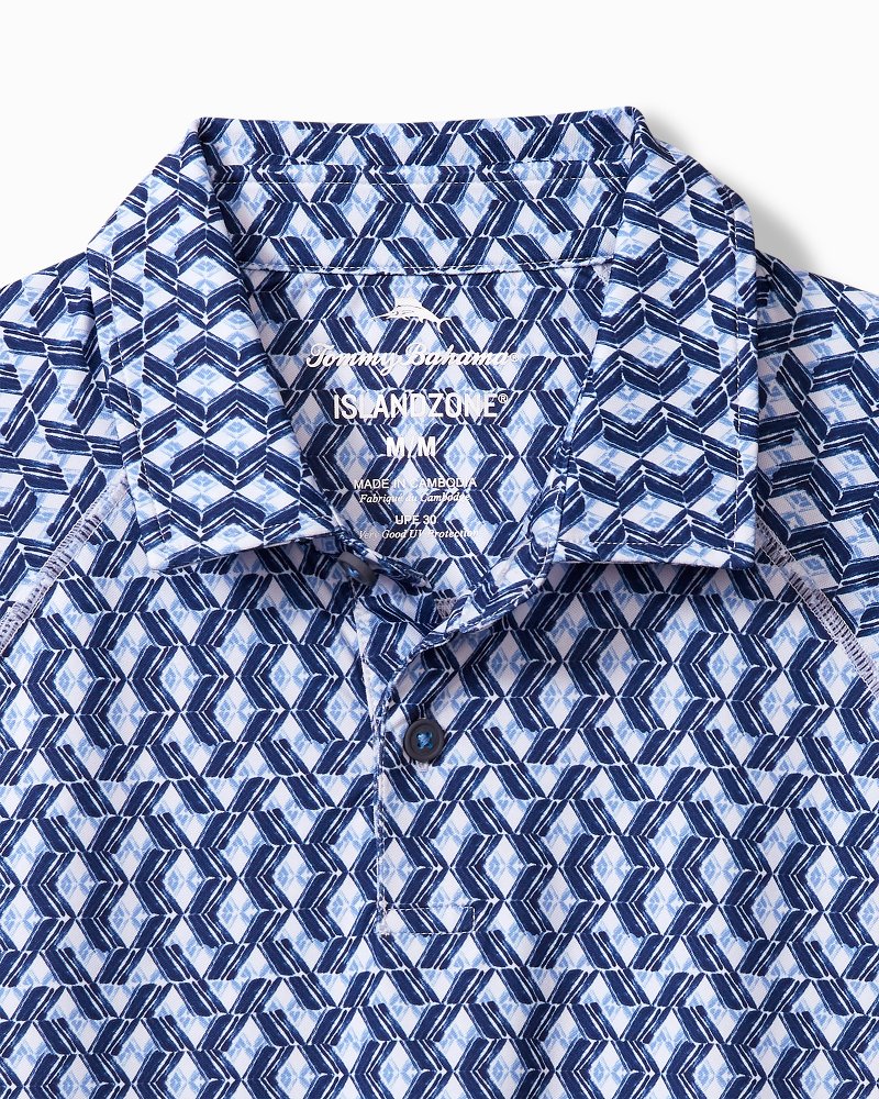 Tommy Bahama Big & Tall Fresco Geo IslandZone® Polo