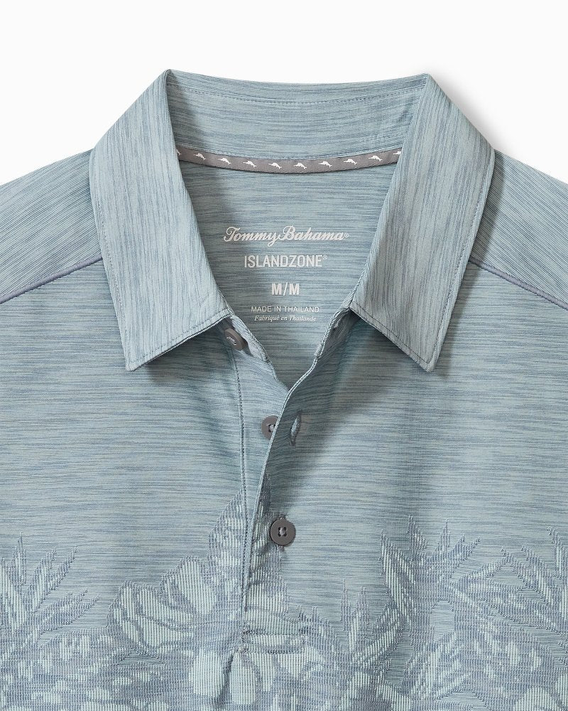 Tommy Bahama Big & Tall Palm Coast Hibiscus Border IslandZone® Polo