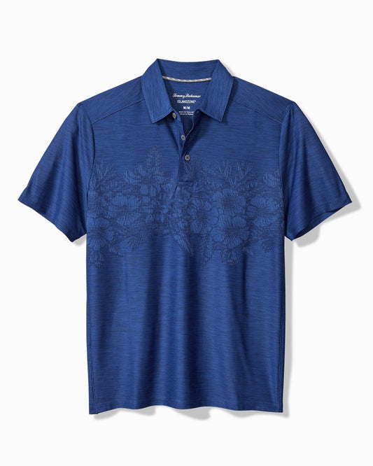 Tommy Bahama Big & Tall Palm Coast Hibiscus Border IslandZone® Polo